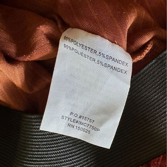 Velvet Flare Pants Mahina L Large Fall Brown Spice - Picture 4 of 4